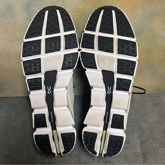 On Cloudboom Women's White / Black / Sage Running Shoes Size 10 - Picture 14 of 14